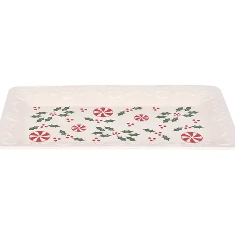 Temp-tations Seasonal 16" Platter with Embossed Rim