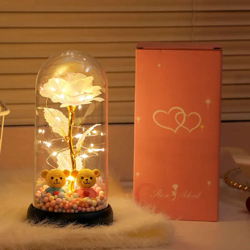 Shimmering white-Bear Design