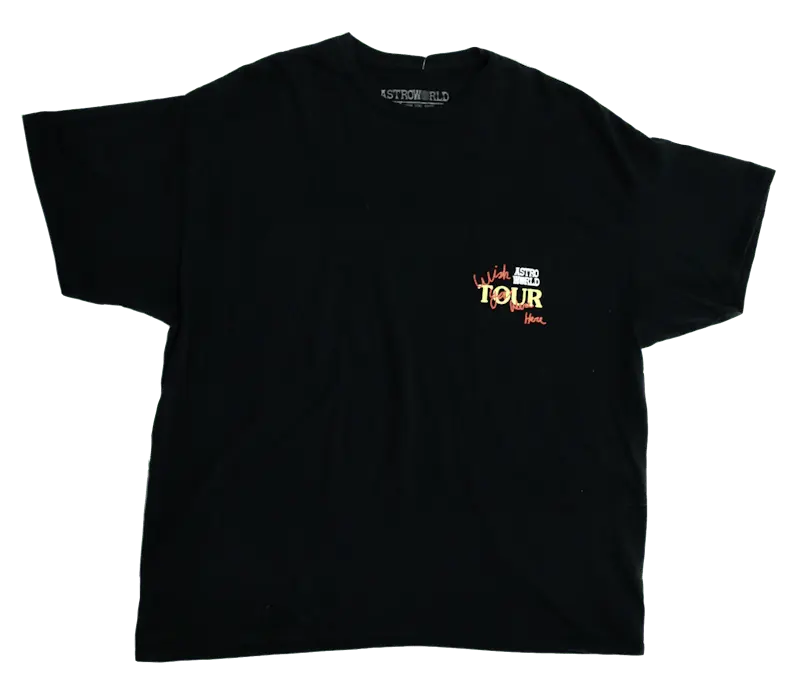 Travis Scott Look Mom Tee Black (men) by StockX