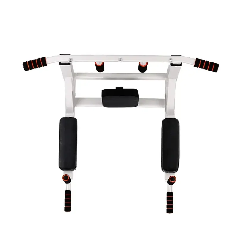 Adjustable Free Standing and Wall Mounted Indoor Pull-Up Bar for Home Gym Bodybuilding Fitness NONE