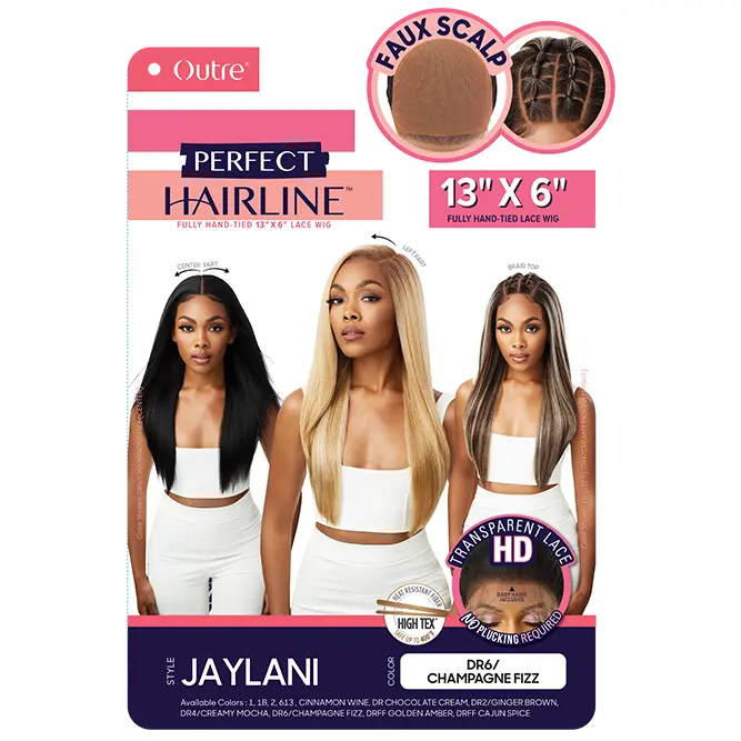OUTRE - LACE FRONT WIG PERFECT HAIR LINE 13X6 FAUX SCALP  display picture 2
