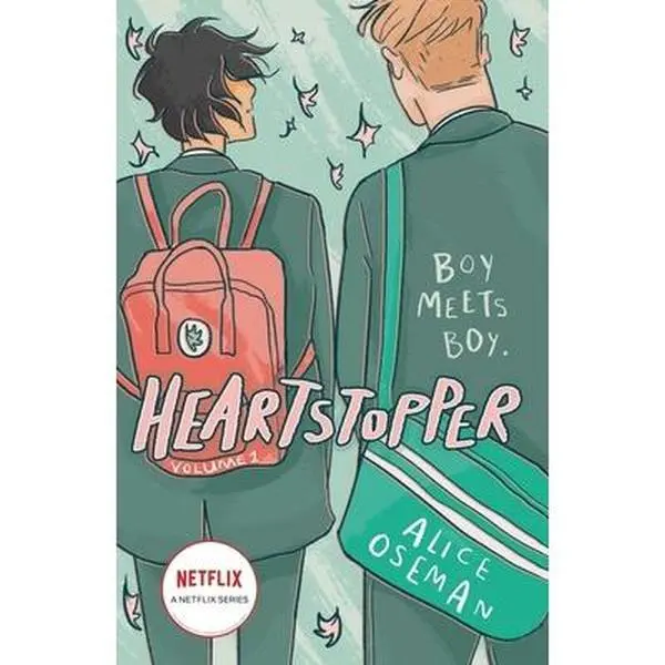 USED Book - Heartstopper volume 1 by Alice Oseman (Paperback) - english