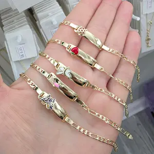 SMALL SIZE 6 INCH - PACK OF FIVE - BRACELETES Brazaletes Joyeria Laminada