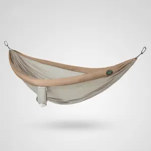 US Design Exclusive Portable Inflatable Hammock with TPU Support Tube and Tree Straps - Travel, Hiking, Backpacking, Outdoor Camping Gear - Single or Double