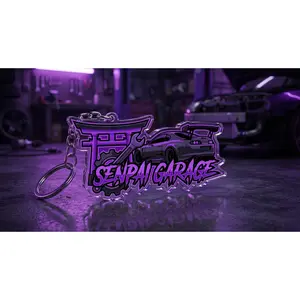 Senpai Garage Keychain- in stock!