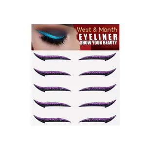 Stage Eye Makeup Stickers European & American Style, Self-Adhesive Eyeliner Stickers Double Eyelid Tape, Easy DIY Eye Beauty Decor