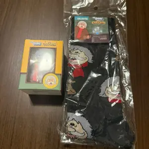 Simil Chapatin Socks and Key Chain Combo - Includes Character Design Socks and Matching Keychain in Packaging