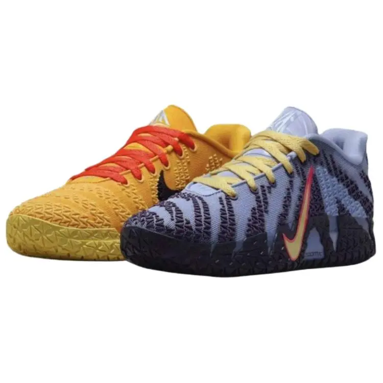 Nike Ja Morant 3 Breathable, Supportive, And Lightweight Basketball Shoes Men's Blue Yellow Asian Version HF2794-700