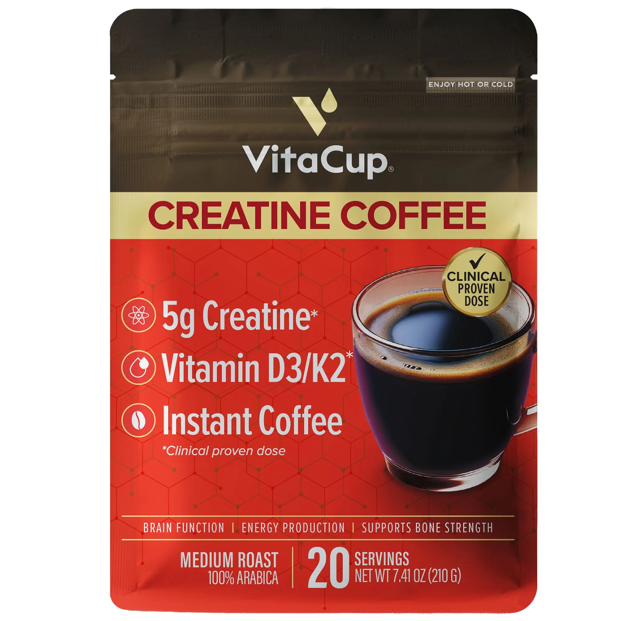 Creatine Coffee Instant Pouch Creatine Coffee Instant Pouch