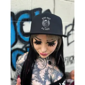 RIDE FAST FLAT BILL HAT
