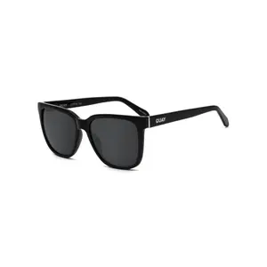 Quay WIRED LARGE Sunglasses - Oversized Square Frame with Dark Tinted Lenses for Everyday Wear & Travel