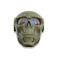 Olive mask & colored lenses