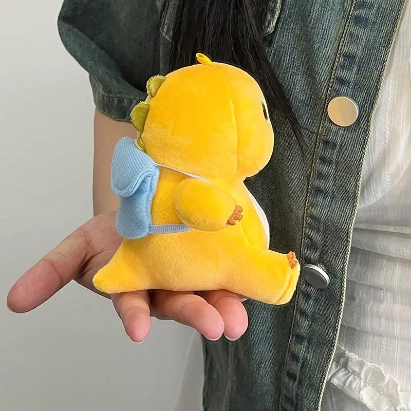 Cute HQ Nailong Plush Toys Kawaii MilkDragon Pendant Bag Accessories Keychain Bag Car Pendant Kids Xmas Gift