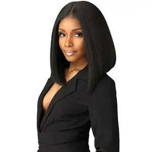 Sensationnel Butta Lace Chic Bob Glueless HD Lace Front Wig - LOB UNIT 8