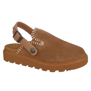 Mykos Suede Clogs - Lilah