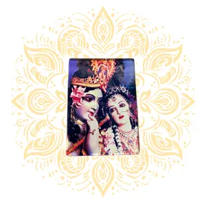 Radha Krishna Photo 4x5.5"