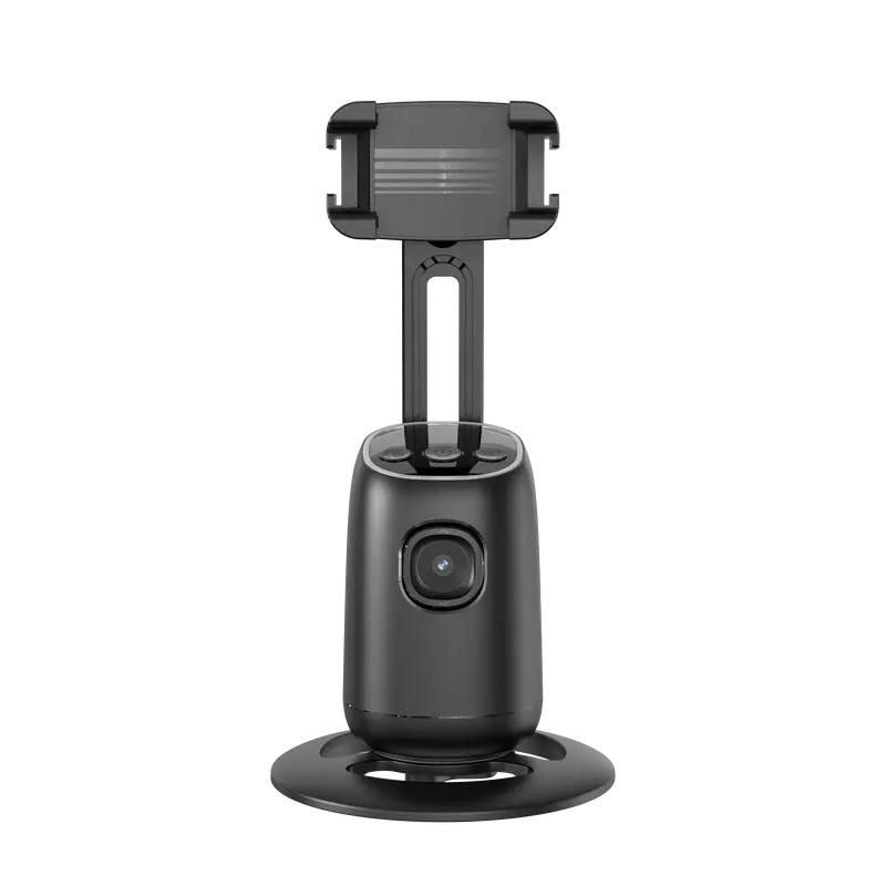 P05 360° rotating tripod automatic face tracking mobile phone stand tripod Accessories Compact Mount Recording Smartphone