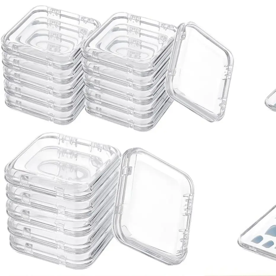 The Nail Empire Acrylic Clear Nail Case for display