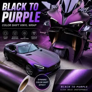 Car Color Change Film, Vinyl Car Wrap, 50cm X 300cm, Matte Pet, Self-Adhesive, Motorcycle and Car Sticker, High-Quality, Durable