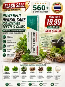 Dental herbs Premium Oral Care Solution  Made in Thailand Product of Real Thai Doctor its Not Only Toothpaste but Cures for Oral Cares Mint Antibacterial
