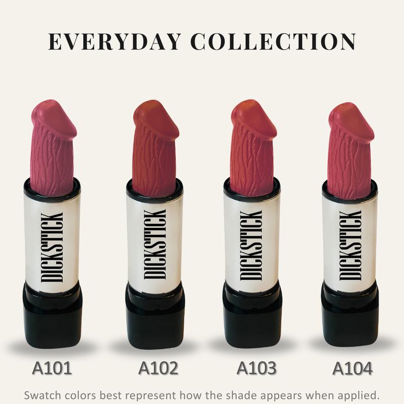 Funny Lipstick DStick | Happy Galentine's Day | Anti-Valentine's Day Collection | Flirty, Long-Lasting, Hydrating Lipstick | Bold Color, Hilarious Gag Gift for Women | Fun Gift Ideas for Single Ladies | Paraben-Free