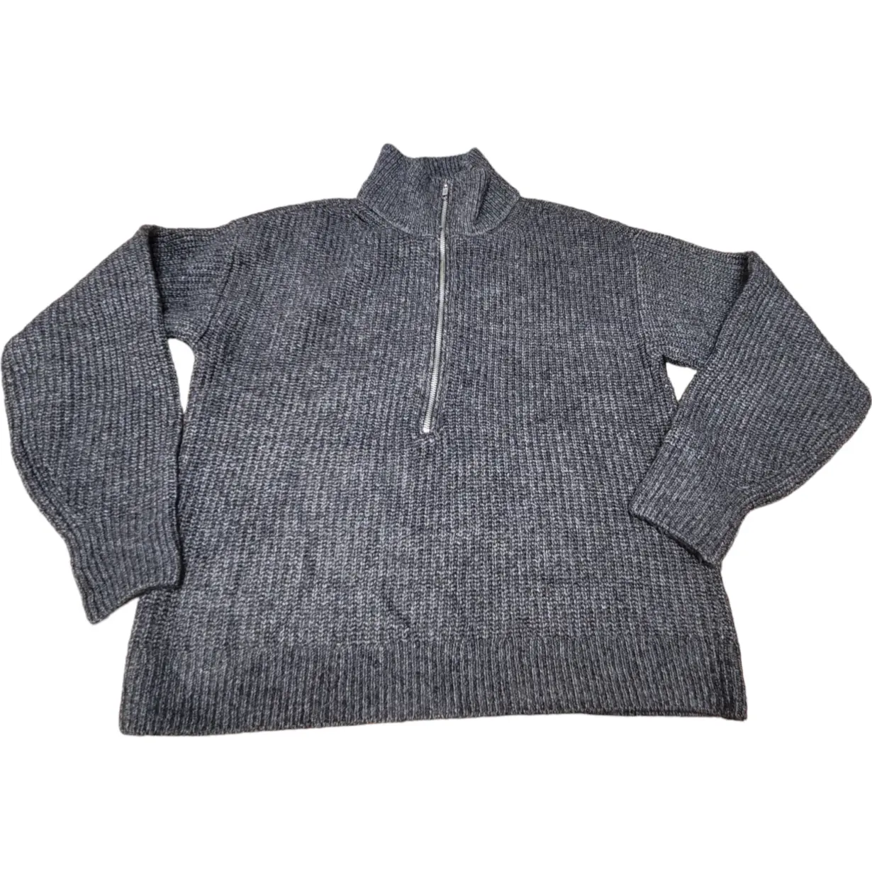 Vince Camuto Women's Half-Zip Pullover Ribbed Knit Fashion Sweater MSRP $79.00