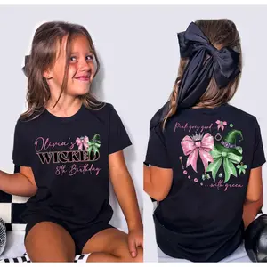 Custom Wicked Birthday Shirt Personalized Birthday Wicked Shirt Gift Birthday Princess Birthday Tee Family Birthday Tee for Girls and Adult