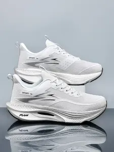 Soft Sole Entry-level Running Shoes | Skin-friendly Sweat-proof Fabric | Weight-reduced Design | Beginner Sports Protection Shoes