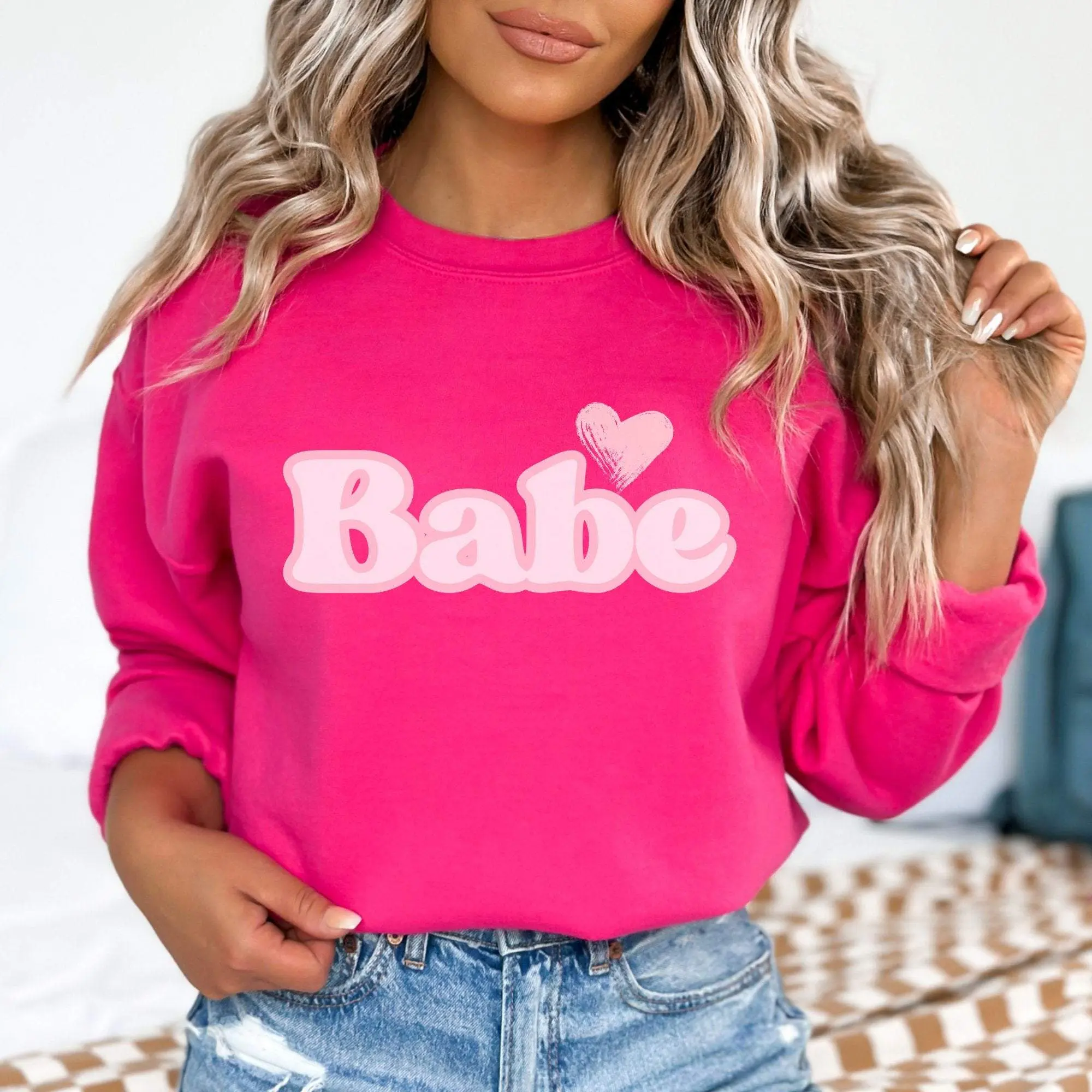 Babe Sweatshirt Barbie Pink