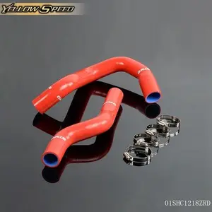 Silicone Radiator Hose Red Fit For 1968-1979 Ford F100/F150/F250 Bronco