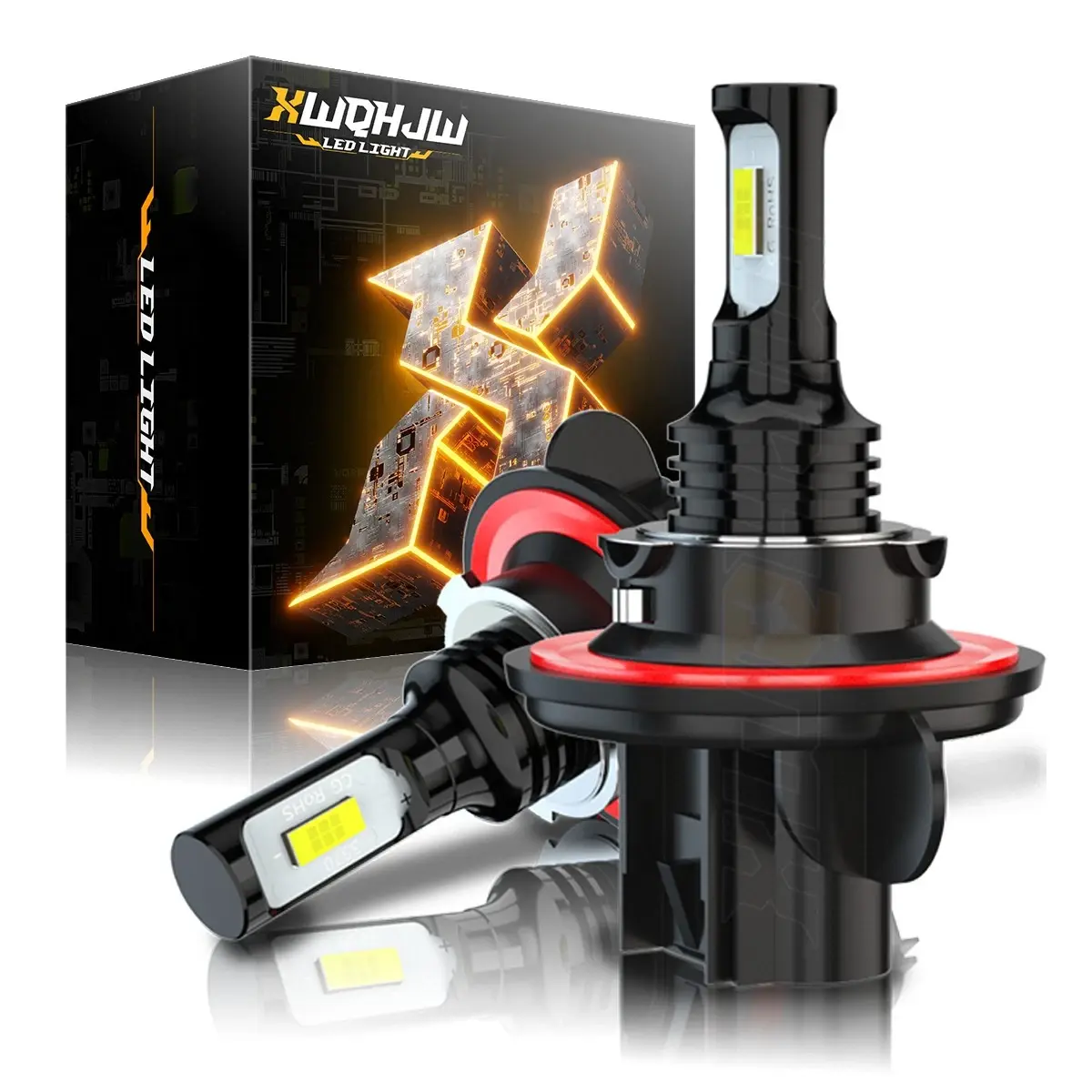 XWQHJW H13 9008 LED Headlight Super Bright Bulbs Kit 420000LM Hi-Lo Beam 6000K 2PCS XWQHJW H13 9008 LED Headlight Super Bright Bulbs Kit 420000LM Hi-Lo Beam 6000K 2PCS