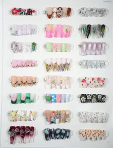 zb140..A collection of 24 exquisite nails-host:Louise