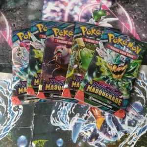 TCG Pokemon Twilight masquerade booster pack rip live