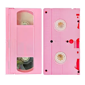Pink VHS Tape Shell w/T-130 Tape