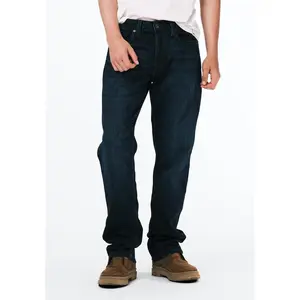 Relaxed Straight Driven Men's Jeans in Authentic Indigo - BM22137
