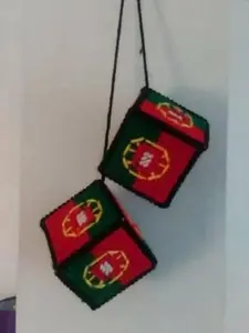 The Portuguese Flag Car Dice
