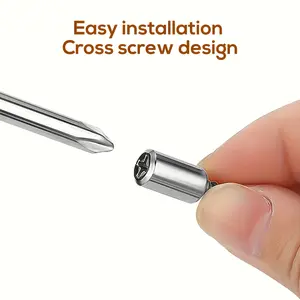 Metal Support Pegs Set, Equipped with Anti-Slip Sleeves and Self-Tapping Screws, Durable & Versatile, Firm Hold for Cabinet, Bookshelf, Closet and All Furniture, Easy Installation