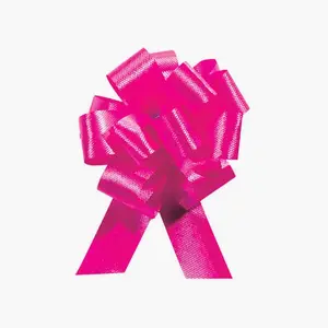 5" Fuchsia Perfect Pull Bow (10 Pack) #PB-Fuchsia