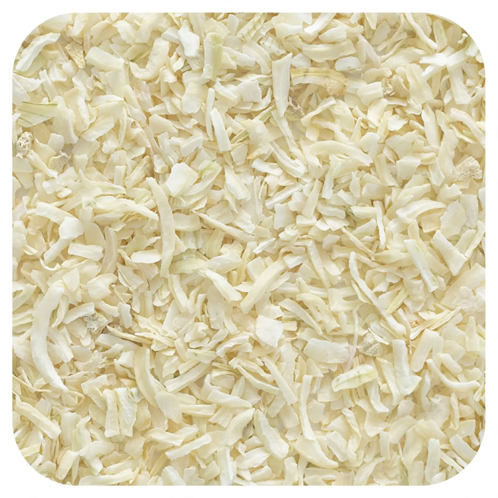 Frontier Co-op Organic Onion, White, Chopped, 16 oz (453 g)