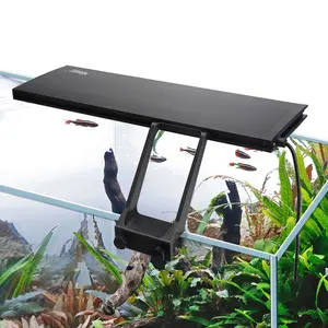 hygger Clip On 24/7 Lighting Aquarium LED Light, 14W 22W Sunrise-Daylight-Moonlight and DIY Mode, Adjustable Timer / Brightness Fish Tank Light with 7 Colors for Planted and  Saltwater Aquarium Tank