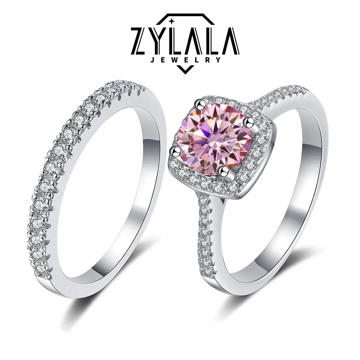 2CT Ring + 1PC Eternity-band