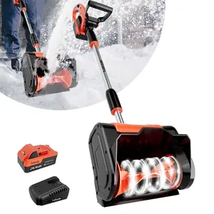 VOLTASK 24V 11-inch&23-inch  Snow Shovel 7.3lbs Lightweight Electric Snow Blower Included for Driveway & Sidewalks