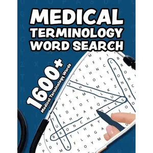 Medical Terminology Word Search: Challenging word search puzzle for your brain Paperback – June 28, 2023