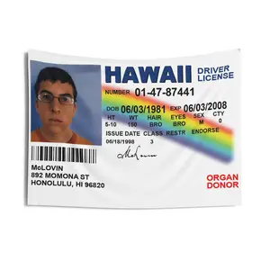 McLovin ID Flag