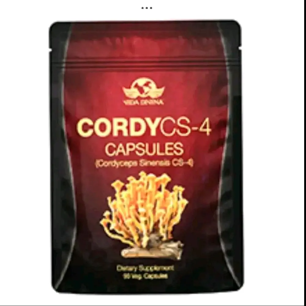 Vida Divina CordyCS-4 Mushroom Capsules 90 Veggie Capsules for Health Support