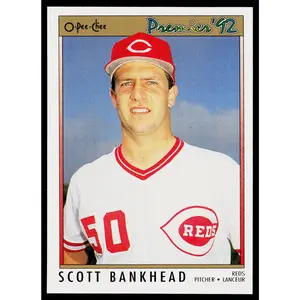 Scott Bankhead 1992 O-Pee-Chee Premier #18 Cincinnati Reds