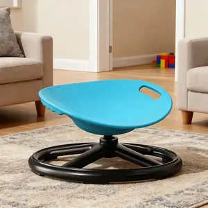 A rotatable sensory integration training chair, suitable for balance training and improving body coordination, is ideal for children and teenagers