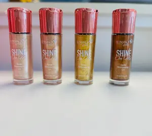 Body Shimmer Bronzer Oil Lightweight Radiance Glitter