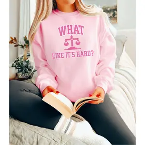 Lawyer Shirt Like It's Hard Attorney Shirt Lawyer Tee Funny Lawyer Tee Lawyer Gift Law School Student WParal