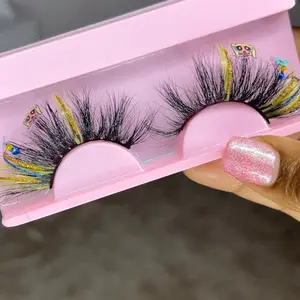 Bubbles Yellow Glitter Strip Lashes - Lightweight, Easy to Apply, Adorable Stickers, Perfect for Everyday Style - Eyelashes